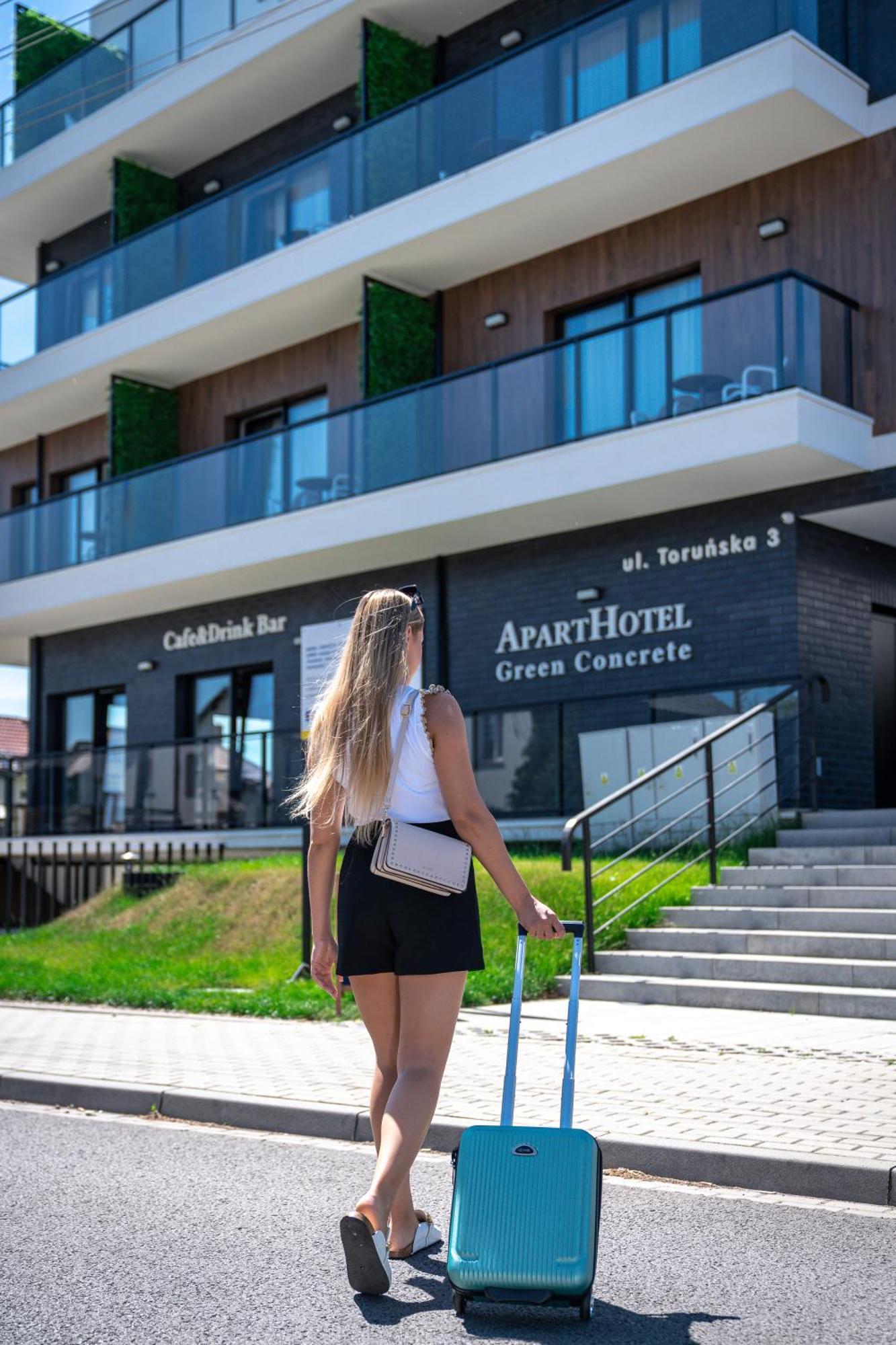 Aparthotel Green Concrete - Eko-Bus Na Plaze, Rowery I Masaze Świnoujście Εξωτερικό φωτογραφία